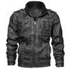 Mountainskin 7XL Men's PU Jacket Leather Coat Autumn Slim Fit Faux Leather Motorcycle Jackets Male Coats Brand Clothing SA591